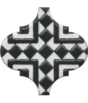 Декор Арабески глянцевый орнамент