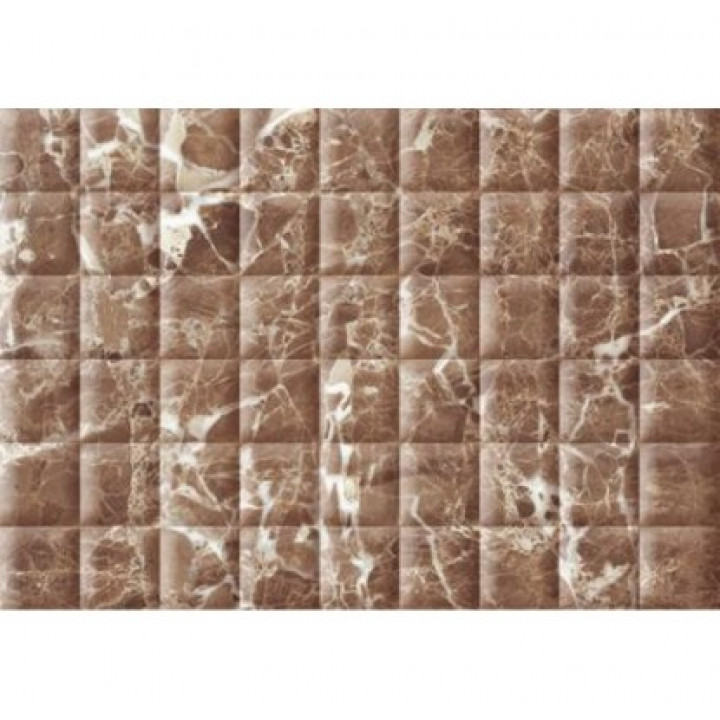 Керамическая плитка Медисон коричневый рельеф
