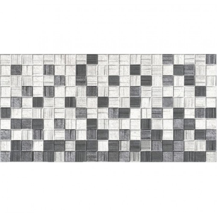 Керамическая плитка Мегаполис серая мозайка