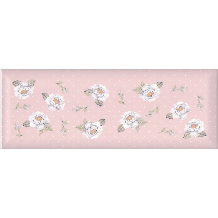 15032 | Веджвуд Цветы розовый грань Веджвуд от Kerama Marazzi