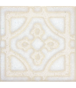 Вставка Амальфи орнамент белый