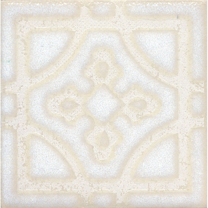 STG\B406\1266 | Вставка Амальфи орнамент белый Вяз