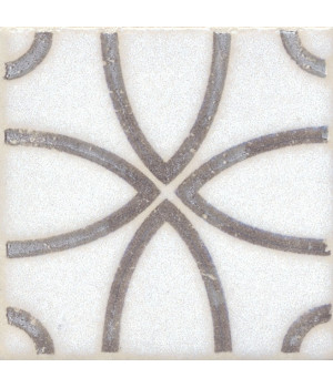 Вставка Амальфи орнамент коричневый