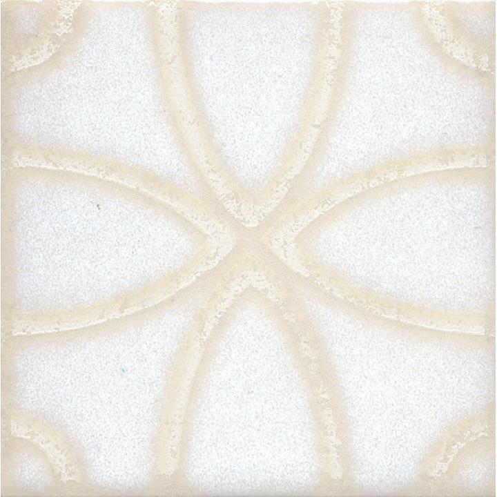 STG\B405\1266 | Вставка Амальфи орнамент белый Вяз