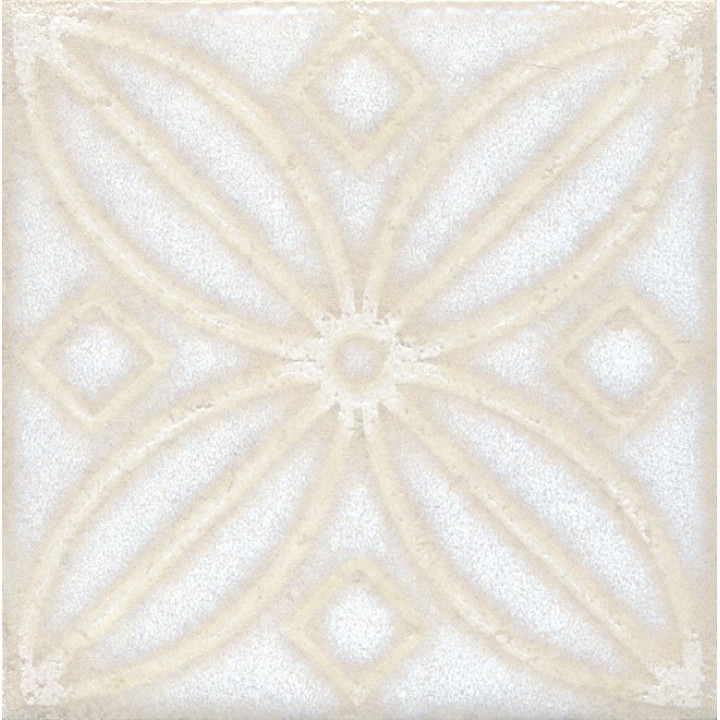 STG\B402\1266 | Вставка Амальфи орнамент белый Вяз