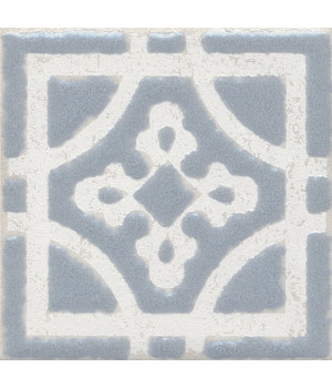 Вставка Амальфи орнамент серый