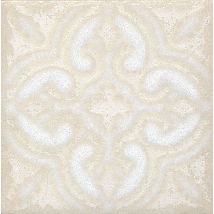 STG\B408\1266 | Вставка Амальфи орнамент белый Вяз