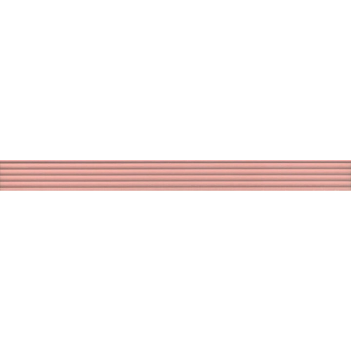 LSA012R | Бордюр Монфорте розовый структура обрезной Монфорте - Kerama Marazzi