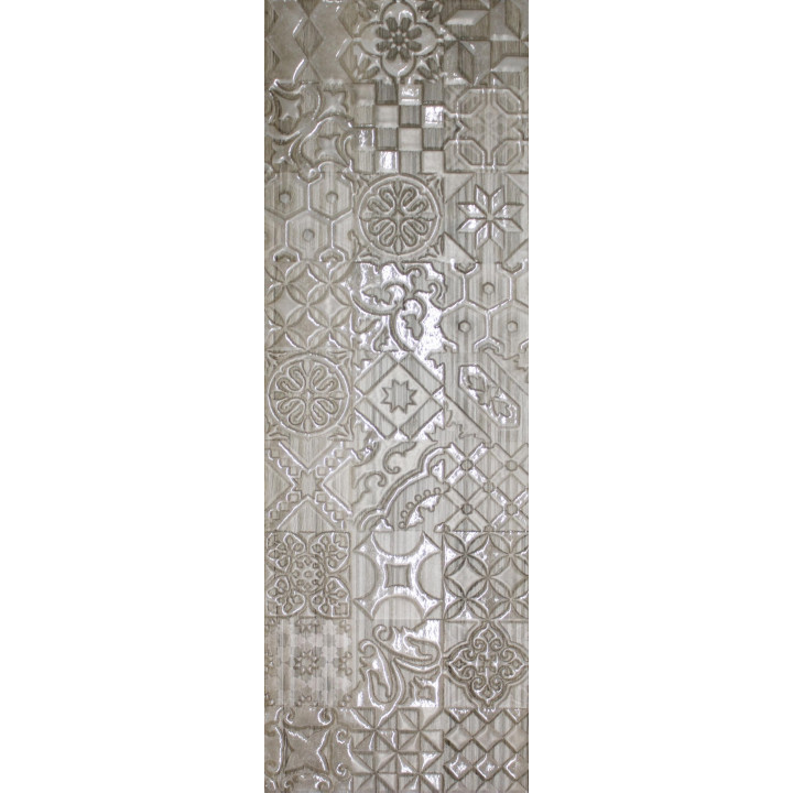 1664-0165 | Настенная плитка декор1 Альбервуд 1664-0165 20x60 коричневый Lasselsberger Ceramics