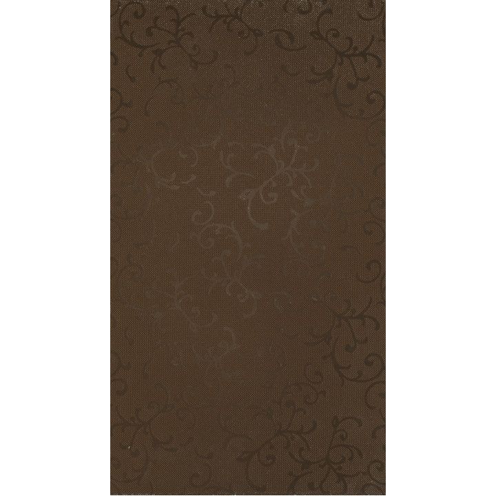 1045-0102 | Настенная плитка Анастасия 1045-0102 25х45 шоколад Lasselsberger Ceramics