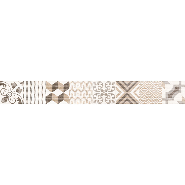1505-0105 | Бордюр настенный Дюна 1505-0105 4x40 фантазия Lasselsberger Ceramics