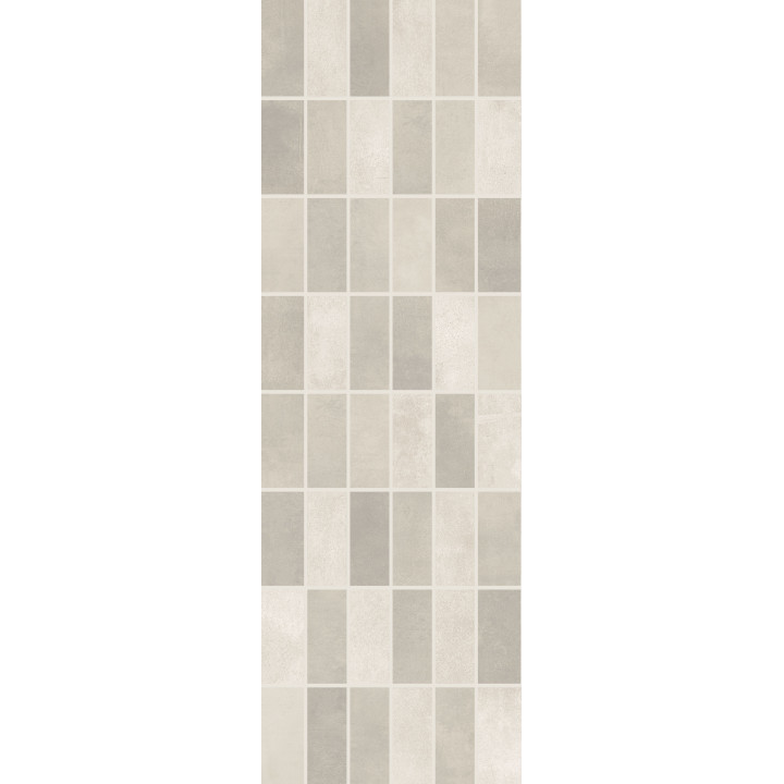 1064-0102 | Настенная плитка панно мозаика Фиори Гриджо 1064-0102 20х60 светло-серая Lasselsberger Ceramics