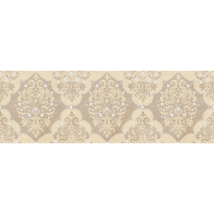 1508-0005 | Бордюр настенный Магриб 1508-0005 8,5x25 коричневый Lasselsberger Ceramics