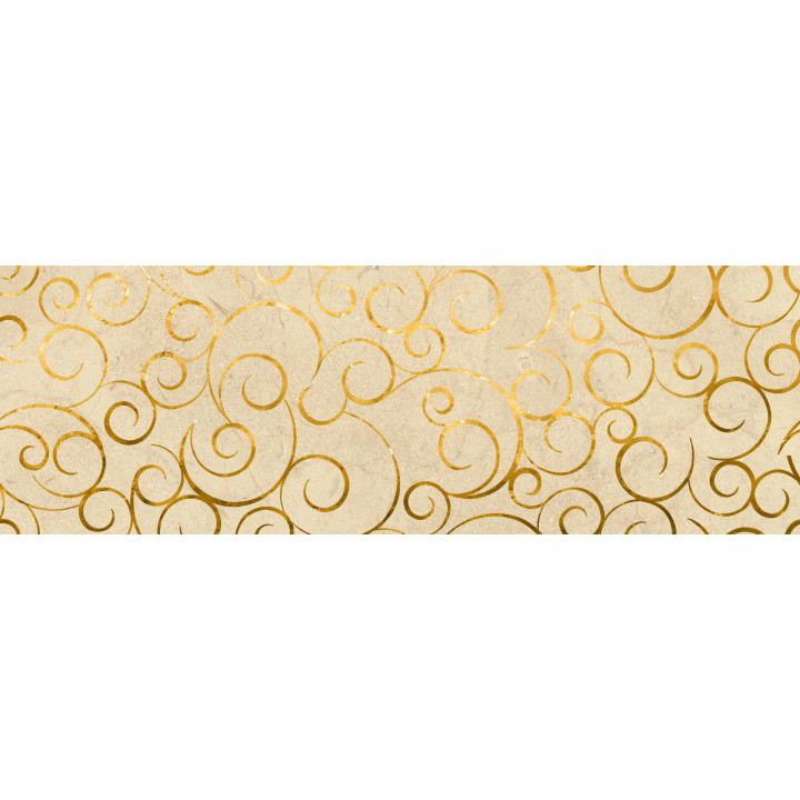 1664-0142 | Настенная плитка декор Миланезе Дизайн 1664-0142 20х60 флорал крема Lasselsberger Ceramics