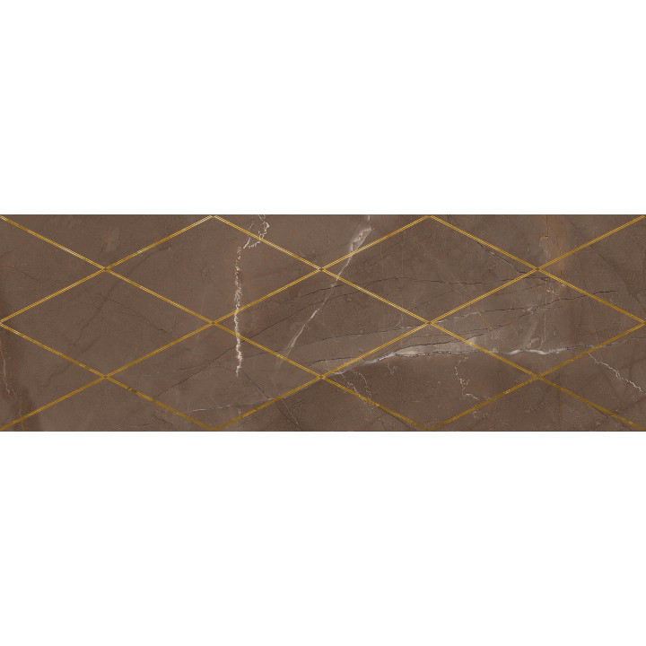 1664-0147 | Настенная плитка декор Миланезе Дизайн 1664-0147 20х60 римский марроне Lasselsberger Ceramics