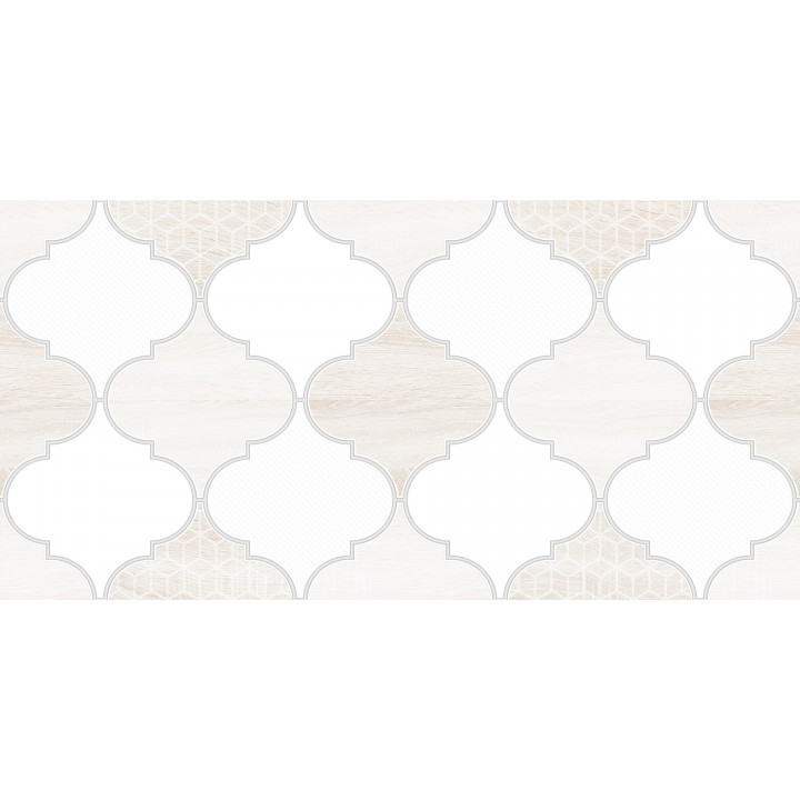 1641-8627 | Настенная плитка декор3 Мореска 1641-8627 20х40 бежевая Lasselsberger Ceramics