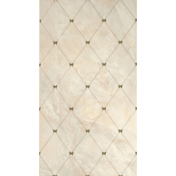 1645-0036 | Настенная плитка Оникс декор 1645-0036 25x45 бежевая Lasselsberger Ceramics