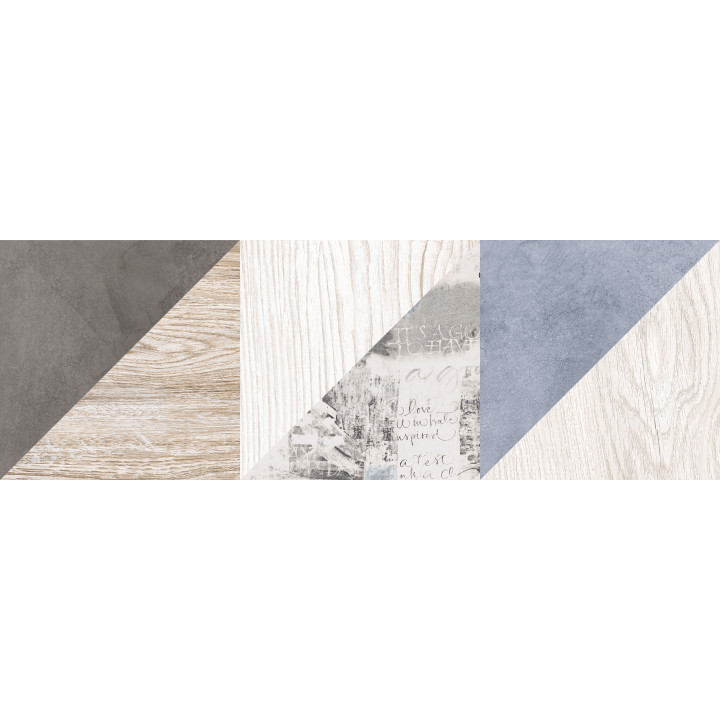 1064-0167 | Настенная плитка декор 1 Вестанвинд 1064-0167 20х60 натуральный Lasselsberger Ceramics