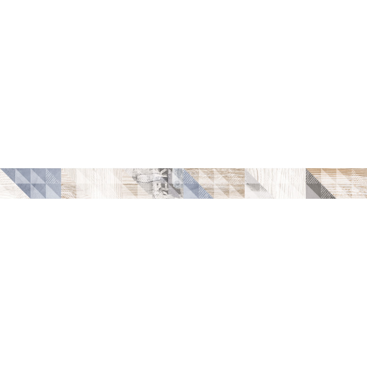 1506-0024 | Бордюр настенный Вестанвинд 1506-0024 5x60 серый Lasselsberger Ceramics
